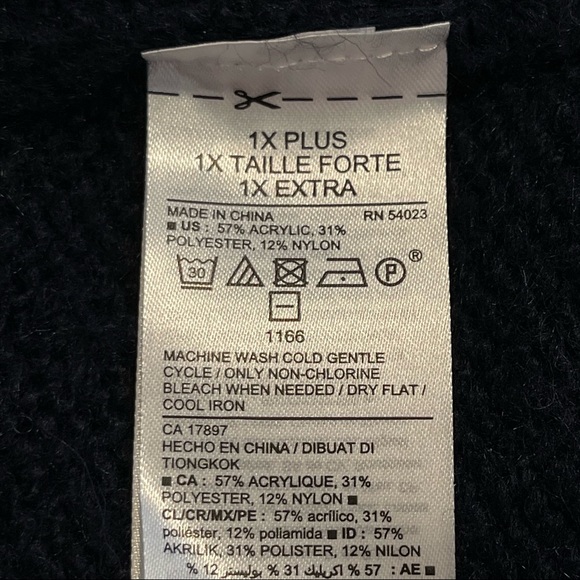 Old Navy Crew Neck Fair Isle 1X Sweater - Picture 5 of 7